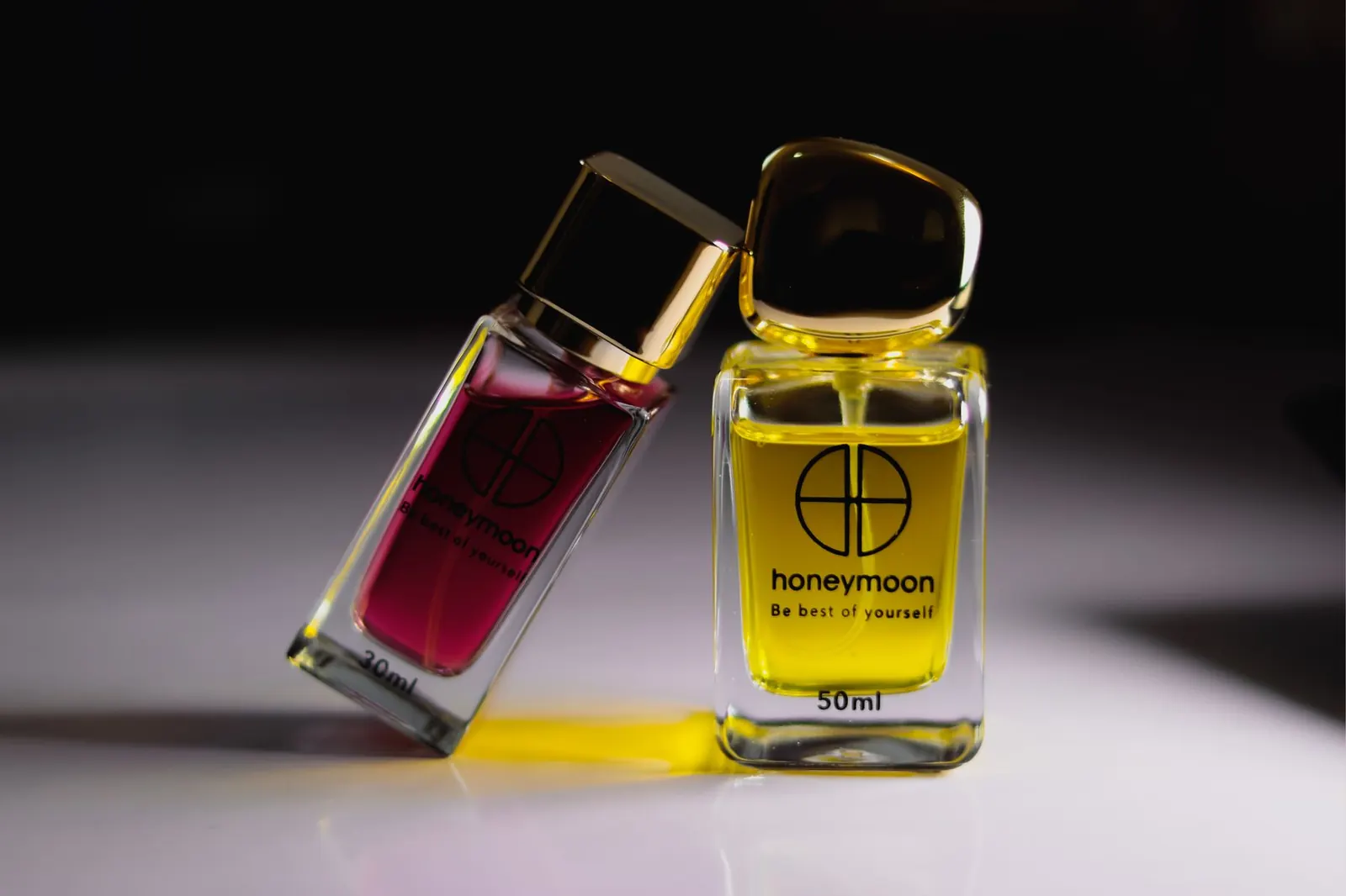 Sample image: Close-up of two perfume bottles